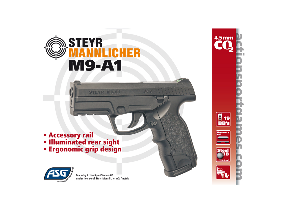 ASG STEYR MANNLICHER M9-A1 4.5MM BB CO2 - Image 2